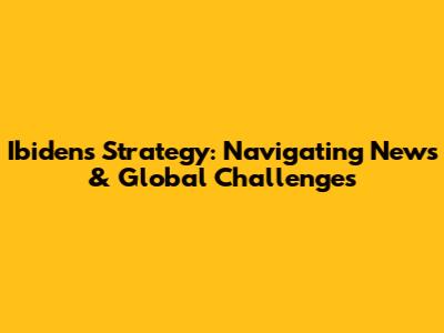 Ibiden's Strategy: Navigating News & Global Challenges