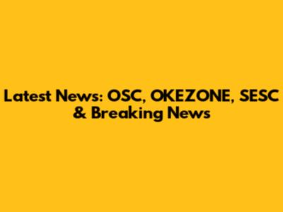 Latest News: OSC, OKEZONE, SESC & Breaking News