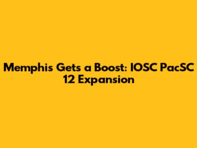 Memphis Gets a Boost: IOSC PacSC 12 Expansion