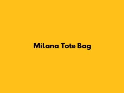 Milana Tote Bag