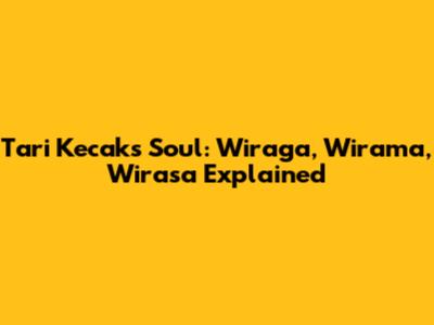Tari Kecak's Soul: Wiraga, Wirama, Wirasa Explained