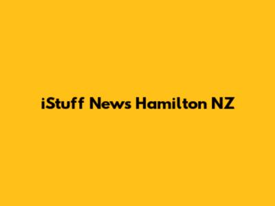 iStuff News Hamilton NZ
